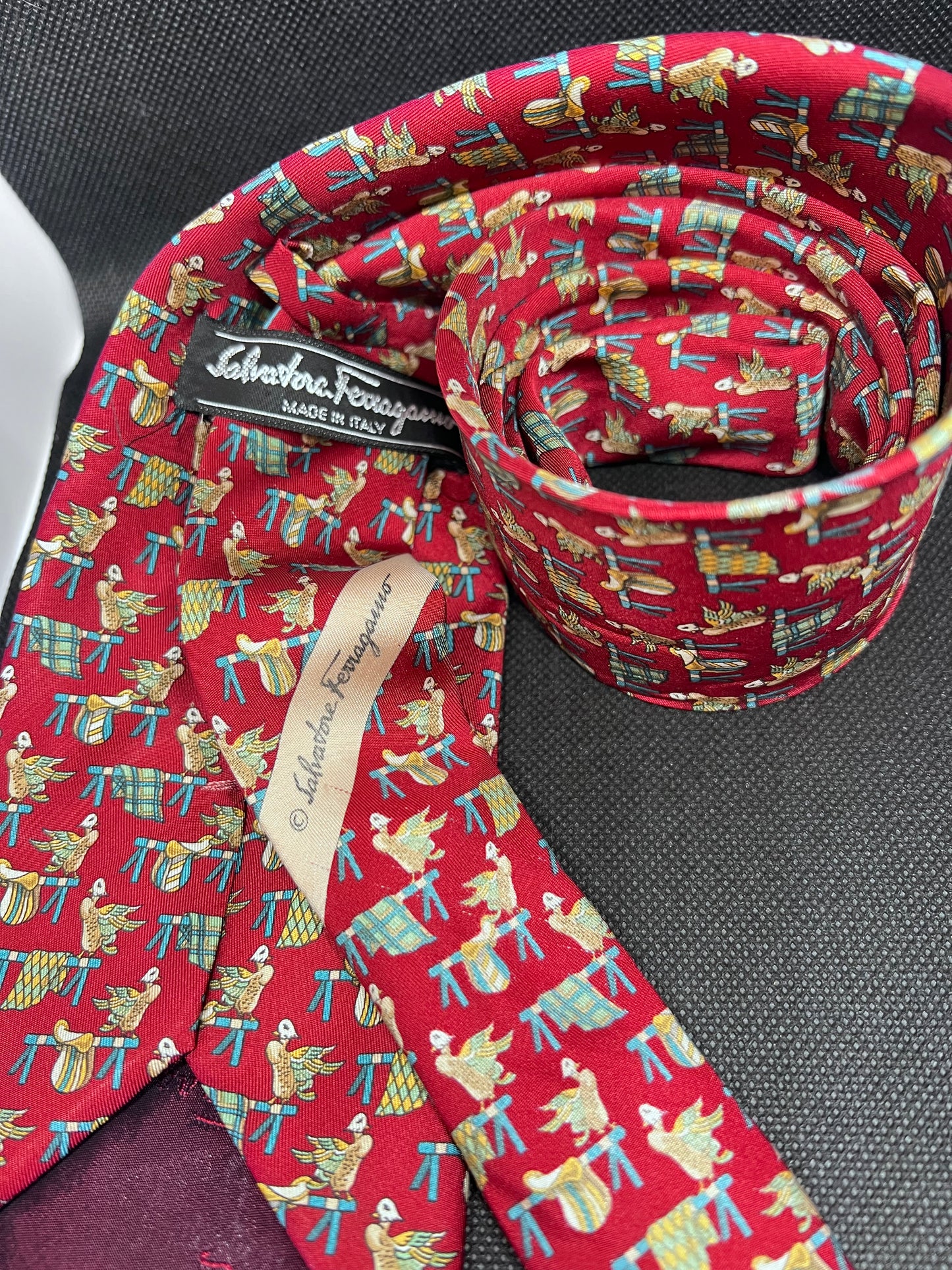 Cravatta seta Ferragamo