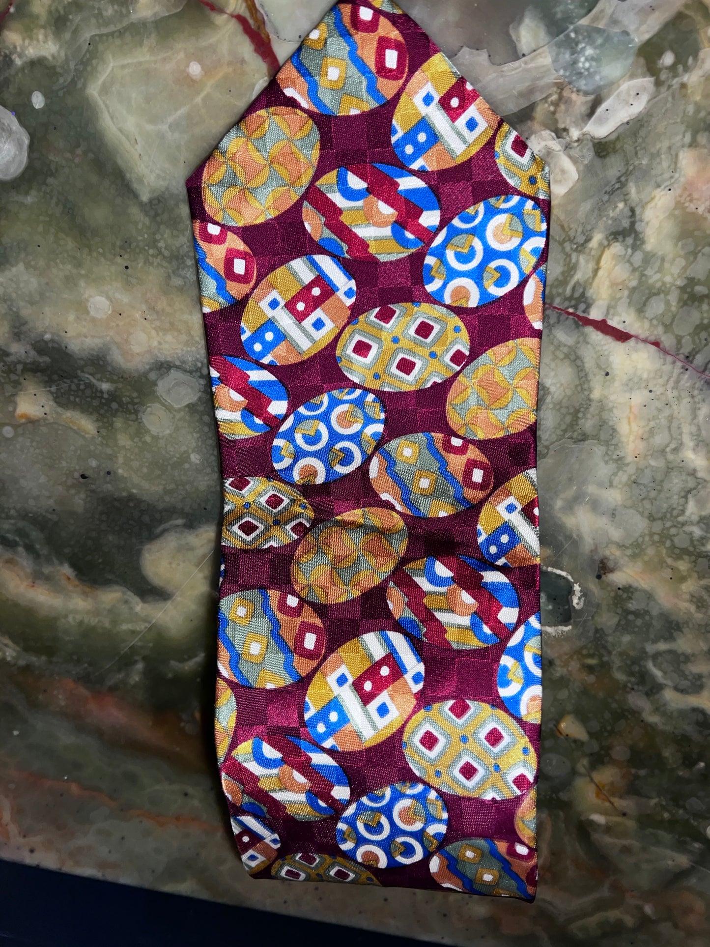 Cravatta seta anni 90 KENZO